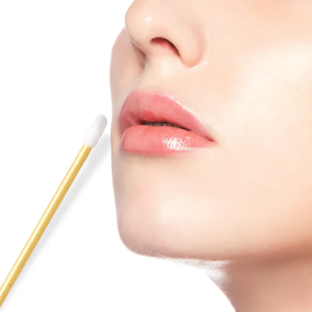 Disposable Hollow Rod Lip Brush Portable Makeup Brush - Image 12