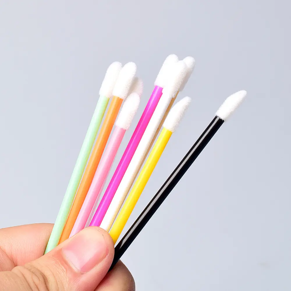 Disposable Hollow Rod Lip Brush Portable Makeup Brush - Image 13