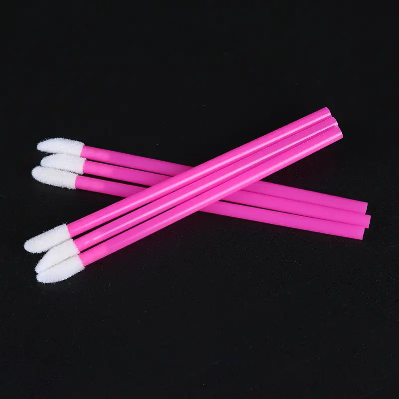 Disposable Hollow Rod Lip Brush Portable Makeup Brush - Image 3
