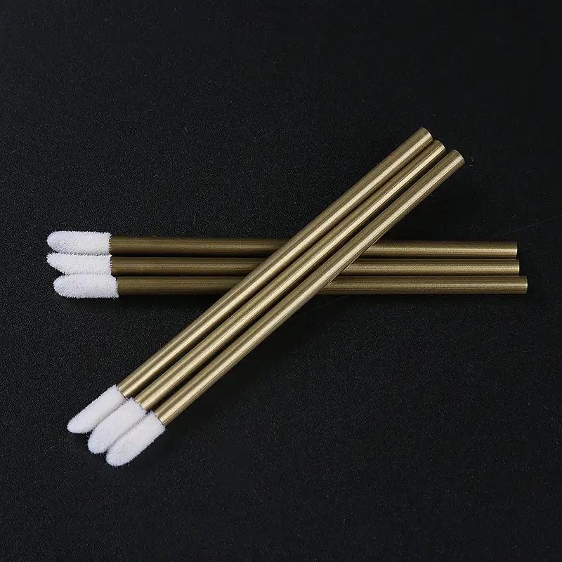 Disposable Hollow Rod Lip Brush Portable Makeup Brush - Image 5