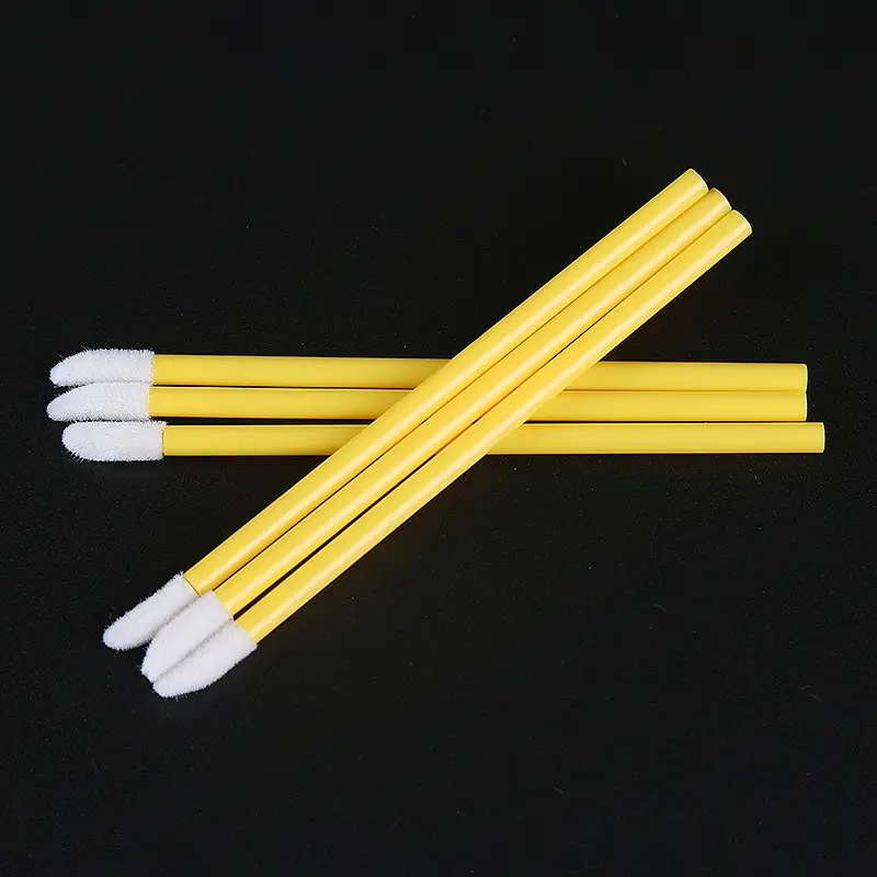 Disposable Hollow Rod Lip Brush Portable Makeup Brush - Image 6