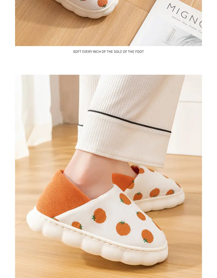 Lidani moon shoes women's indoor home thick bottom warm non-slip breathable cotton slippers postpartum pregnant women wholesale — feature 18