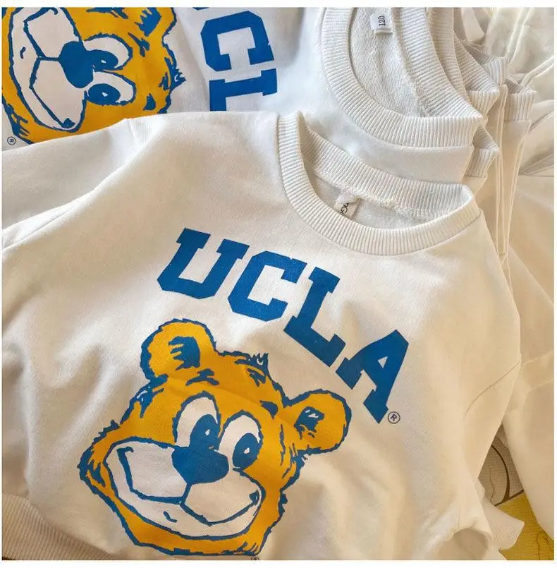 UCLA Cartoon Long Sleeve Sweatshirt for Kids Boys Girls — feature 11