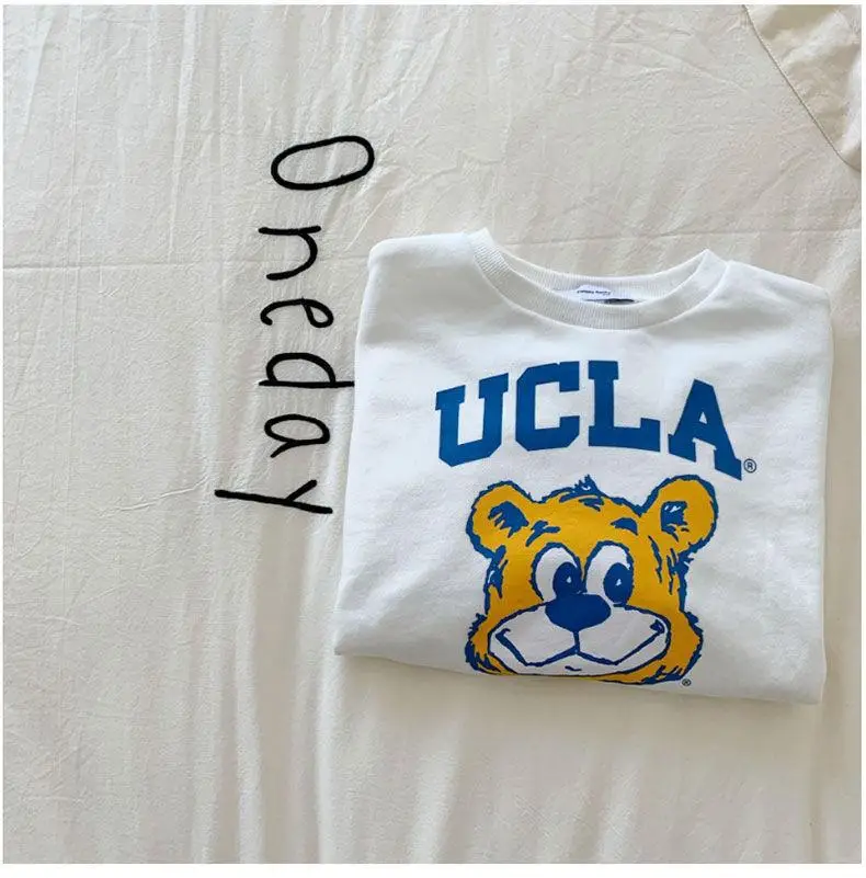 UCLA Cartoon Long Sleeve Sweatshirt for Kids Boys Girls — feature 14