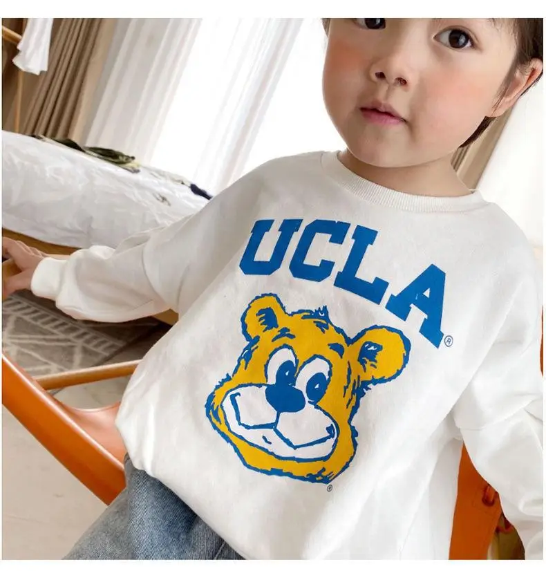 UCLA Cartoon Long Sleeve Sweatshirt for Kids Boys Girls — feature 2