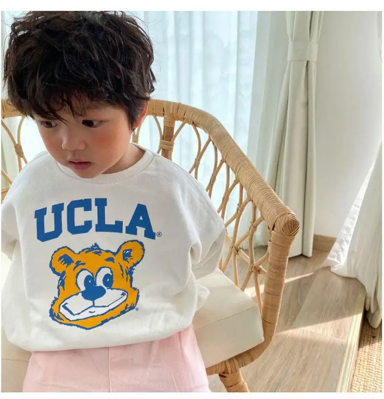 UCLA Cartoon Long Sleeve Sweatshirt for Kids Boys Girls — feature 4