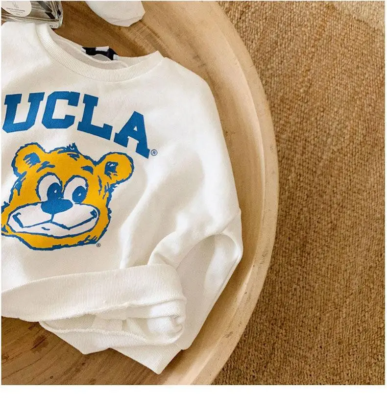 UCLA Cartoon Long Sleeve Sweatshirt for Kids Boys Girls — feature 6