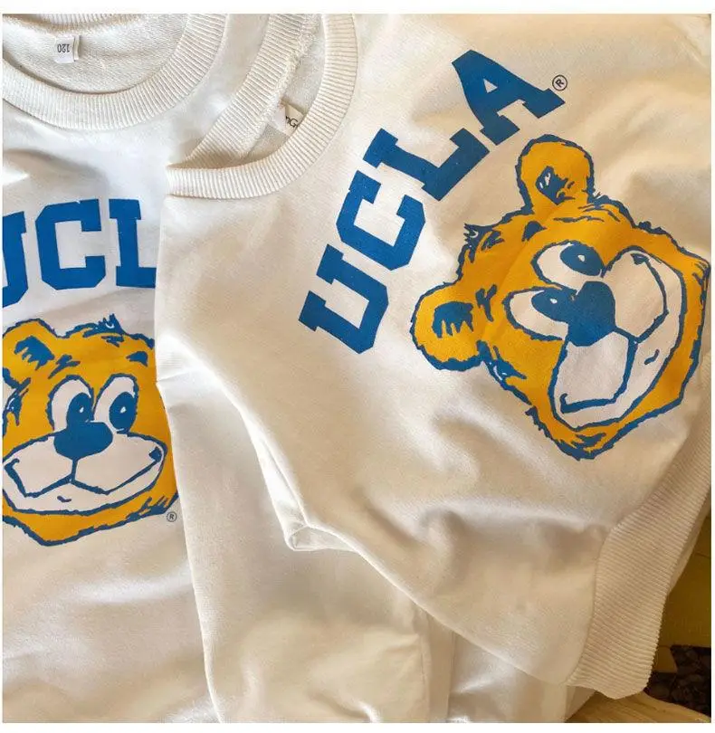 UCLA Cartoon Long Sleeve Sweatshirt for Kids Boys Girls — feature 8
