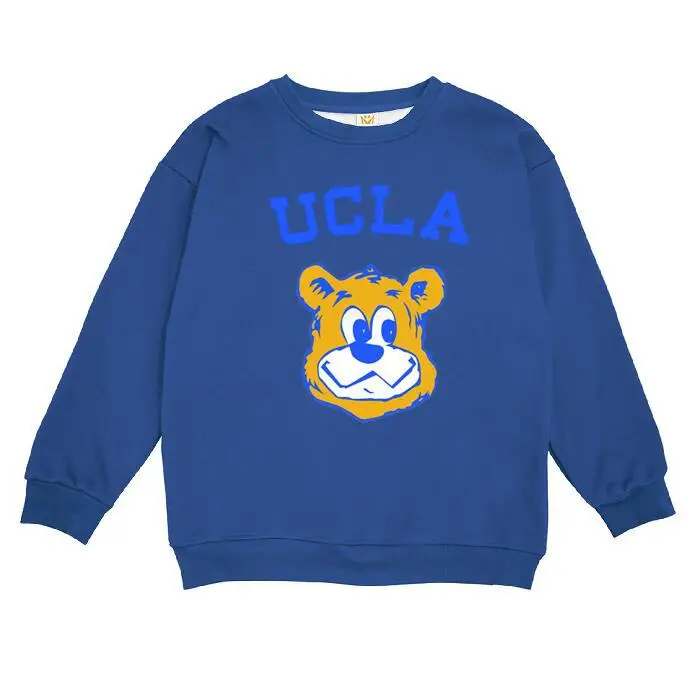 UCLA Cartoon Long Sleeve Sweatshirt for Kids Boys Girls