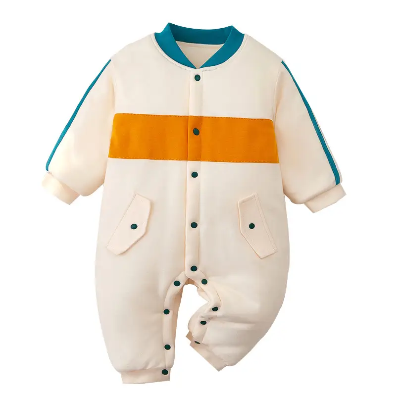 Baby Outgoing Suit Thick Cotton Padded for Newborns - Image 7