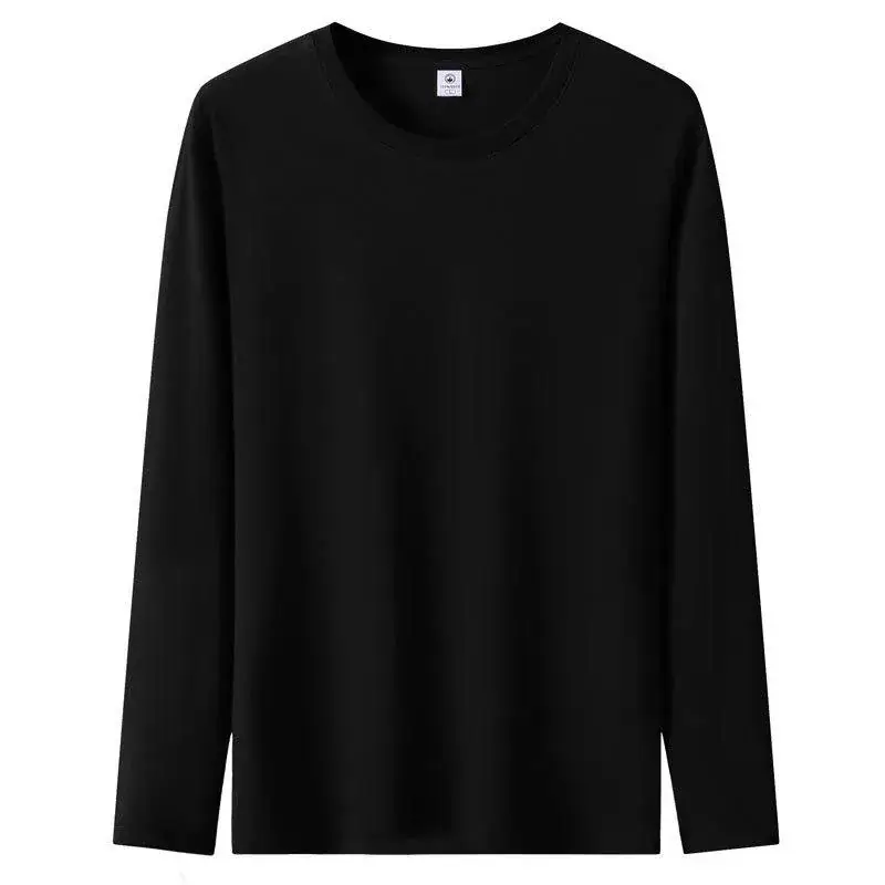 Pure Cotton Long Sleeve T-Shirt White Large - Image 2