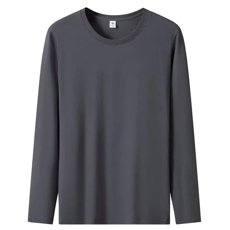 Pure Cotton Long Sleeve T-Shirt White Large - Image 31