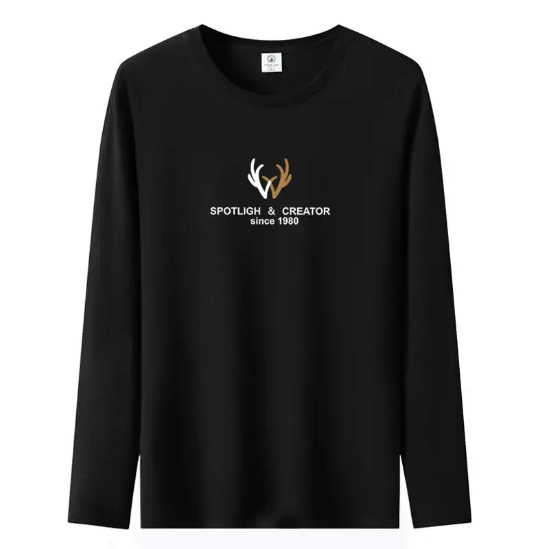 Pure Cotton Long Sleeve T-Shirt White Large - Image 16