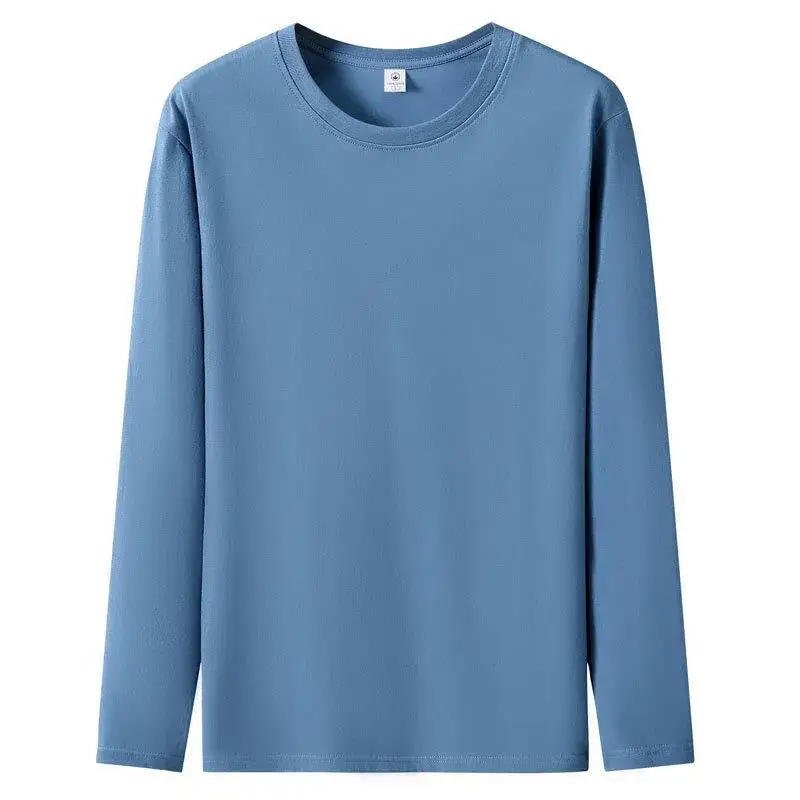 Pure Cotton Long Sleeve T-Shirt White Large - Image 4