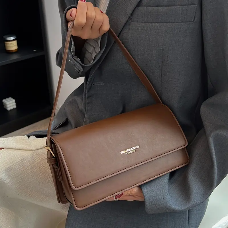 Women's Bag Ins Niche Style 2026 New Model High-End Autumn Hot-Selling Shoulder Crossbody Bag Versatile Texture Small Square Bag - Image 7