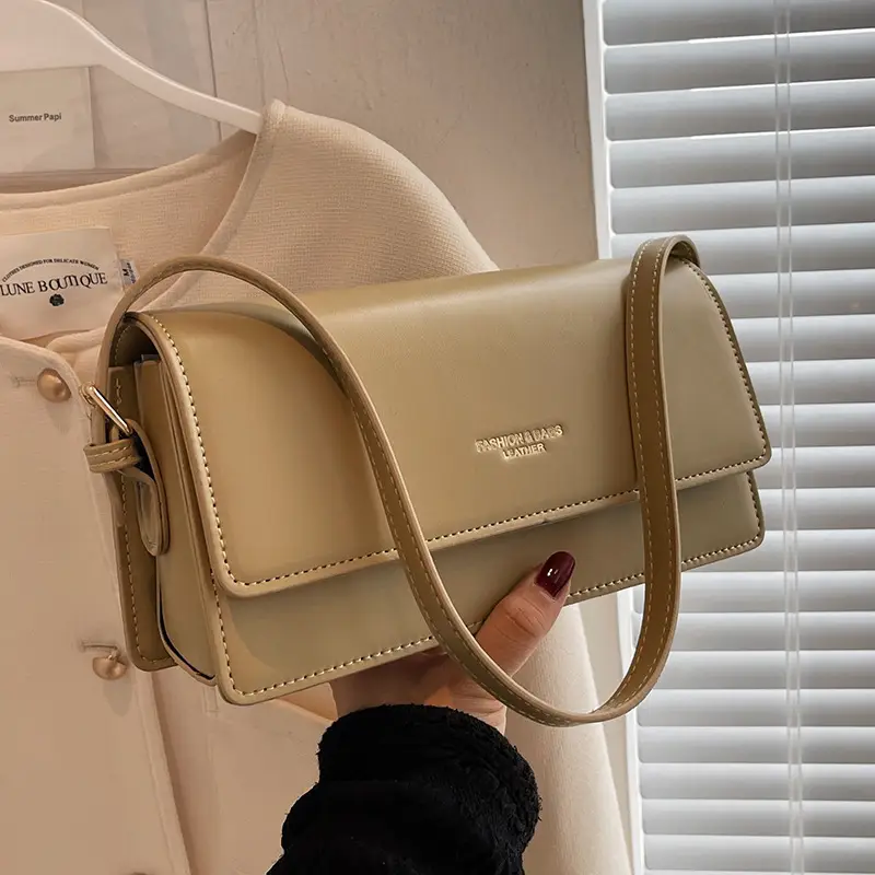 Women's Bag Ins Niche Style 2026 New Model High-End Autumn Hot-Selling Shoulder Crossbody Bag Versatile Texture Small Square Bag - Image 8