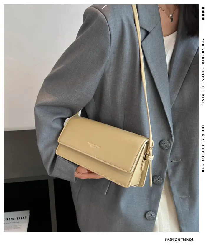 Women's Bag Ins Niche Style 2026 New Model High-End Autumn Hot-Selling Shoulder Crossbody Bag Versatile Texture Small Square Bag — feature 10
