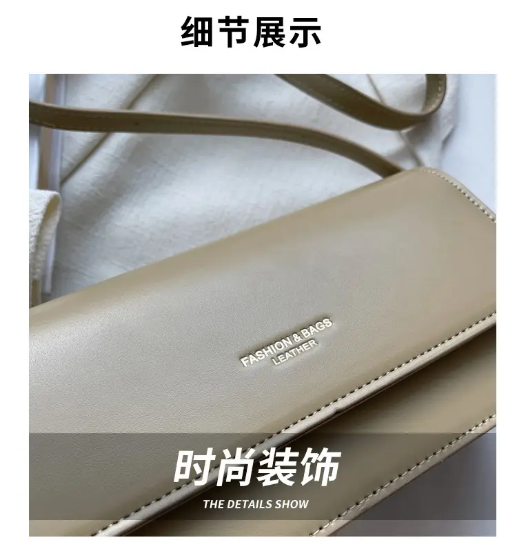 Women's Bag Ins Niche Style 2026 New Model High-End Autumn Hot-Selling Shoulder Crossbody Bag Versatile Texture Small Square Bag — feature 12