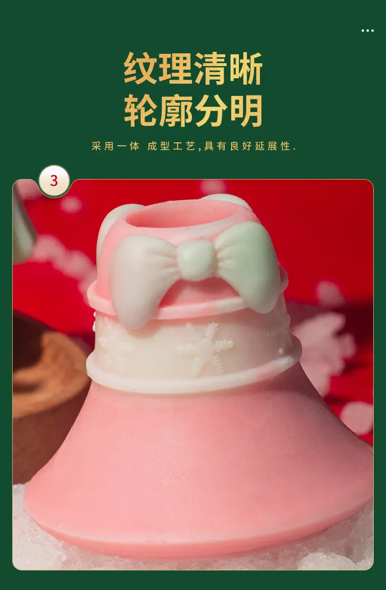 Christmas Aromatherapy Candle Mold Snowman Elk Set — feature 7