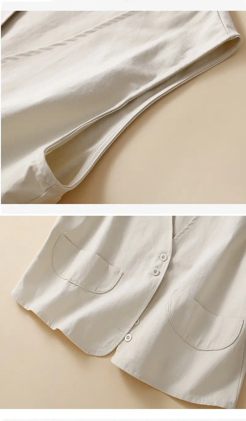 Women Sleeveless Cotton Vest 2026 Spring New Design — feature 11