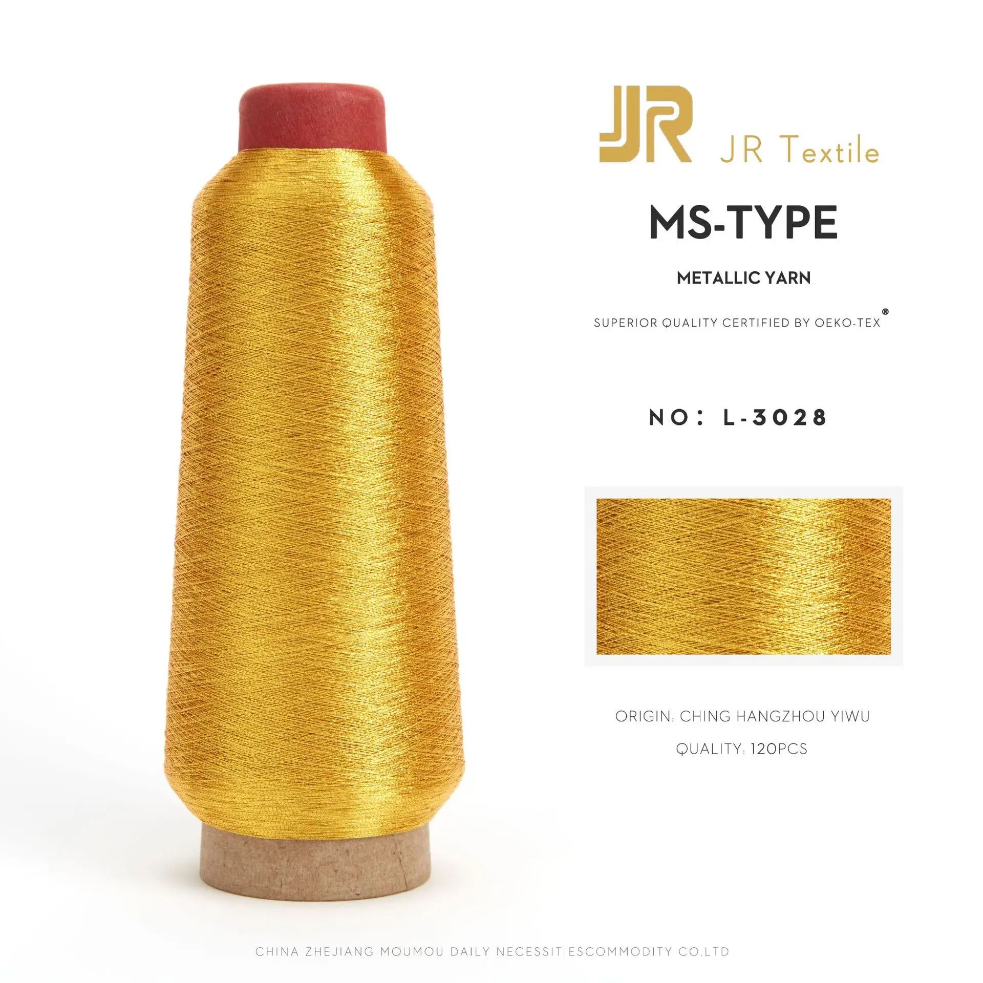 Jingri Factory Direct Sales Ms Type 150D Gold Silver Thread Patch Cross Stitch Computer Embroidery - Image 16