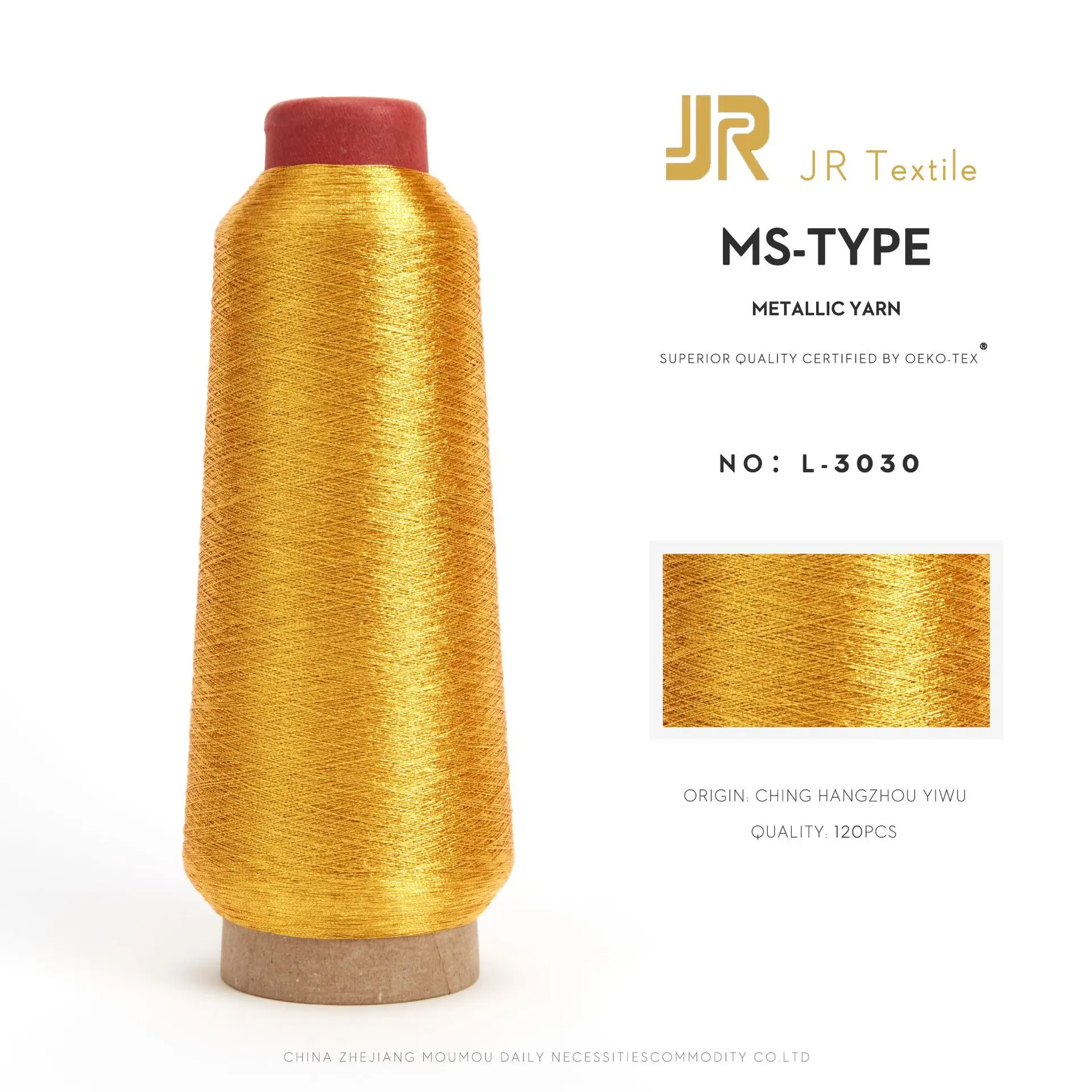 Jingri Factory Direct Sales Ms Type 150D Gold Silver Thread Patch Cross Stitch Computer Embroidery - Image 18