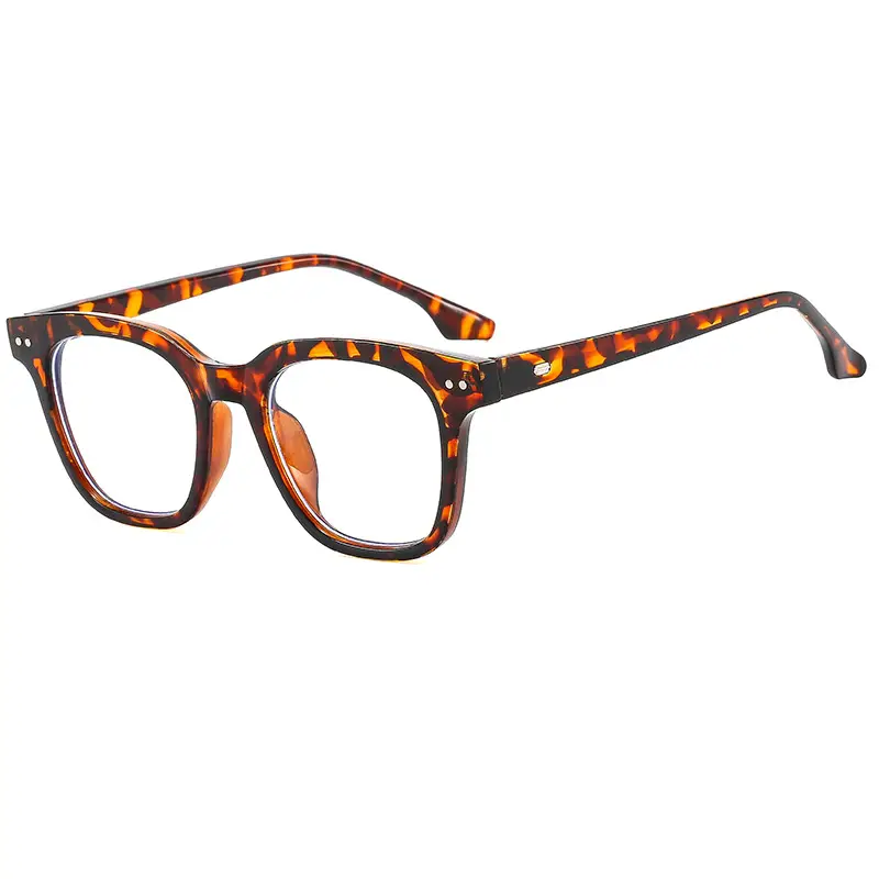 2022 Student Anti-Blue Light Glasses White Clear Frame - Image 2