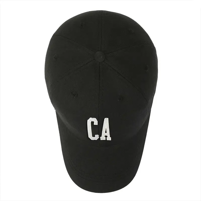 Men's Brown CA Embroidered Baseball Cap - Image 11