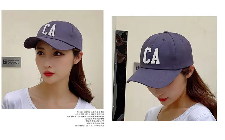 Men's Brown CA Embroidered Baseball Cap — feature 13