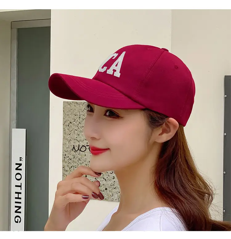 Men's Brown CA Embroidered Baseball Cap — feature 19