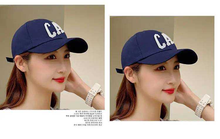 Men's Brown CA Embroidered Baseball Cap — feature 27
