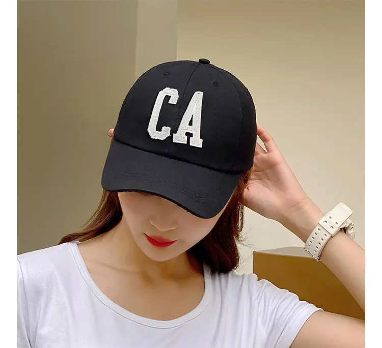Men's Brown CA Embroidered Baseball Cap — feature 30