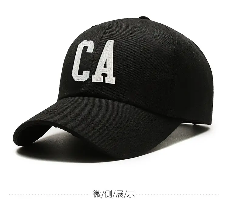 Men's Brown CA Embroidered Baseball Cap — feature 5