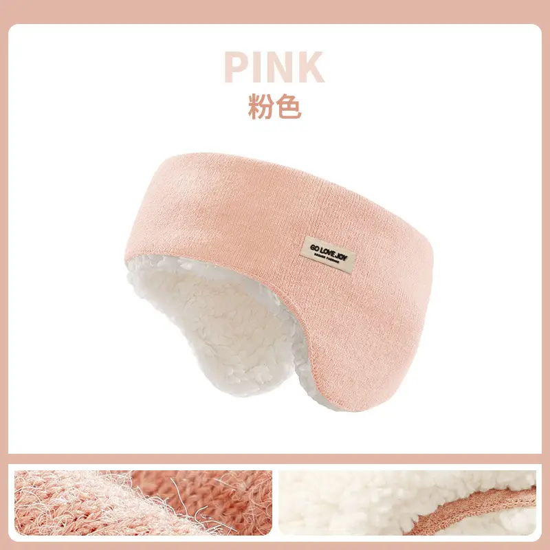 Purple Women's Warm Ear Muffs with Windproof Design - Image 4