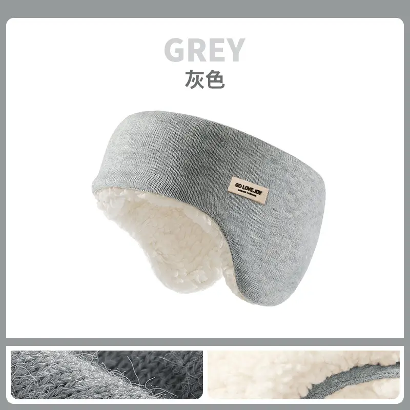 Purple Women's Warm Ear Muffs with Windproof Design - Image 5