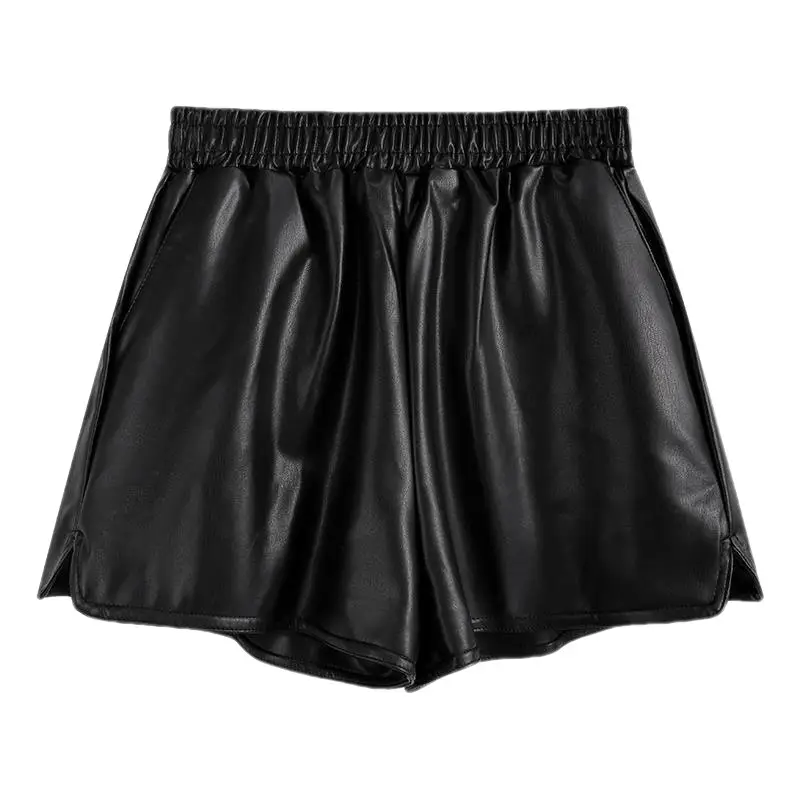 Plus Size Leather Shorts Women Spring Summer 2025 - Image 15