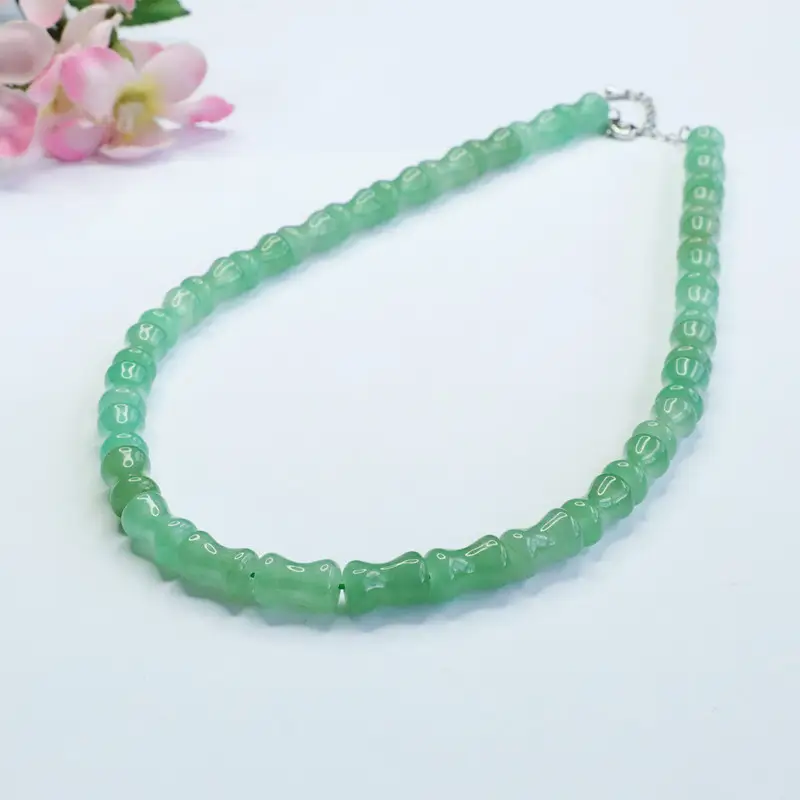Guan Yu Jade Necklace Green Jade S2082201 — feature 13