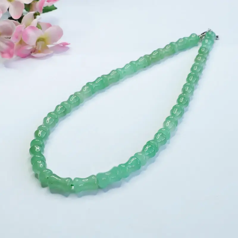 Guan Yu Jade Necklace Green Jade S2082201 — feature 7