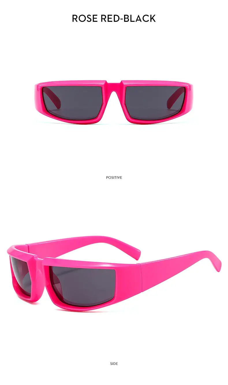 Futuristic Silver Hip-Hop Sunglasses Y2K 2022 — feature 10