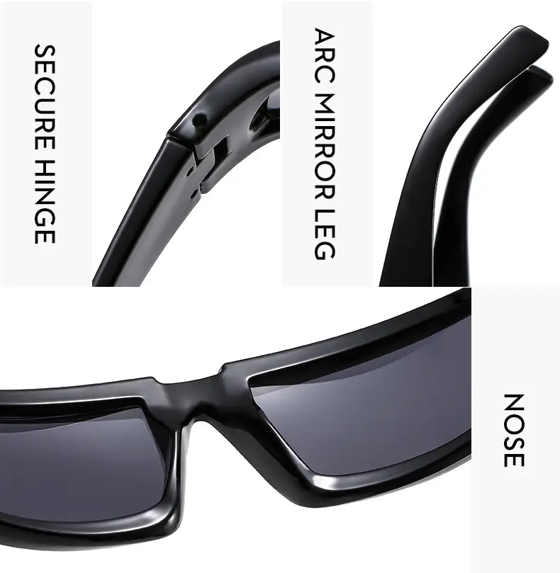 Futuristic Silver Hip-Hop Sunglasses Y2K 2022 — feature 17