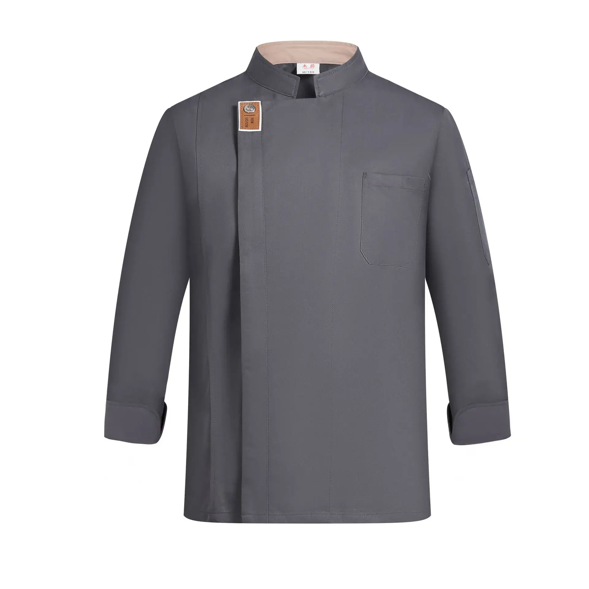 Men's Black Long Sleeve Unstitched Shirt - Image 4