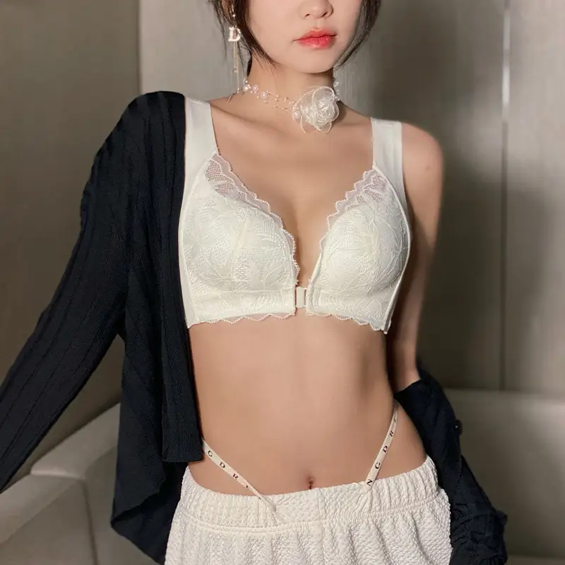 Women's Front Buckle Underwear Large Chest Small - Image 10