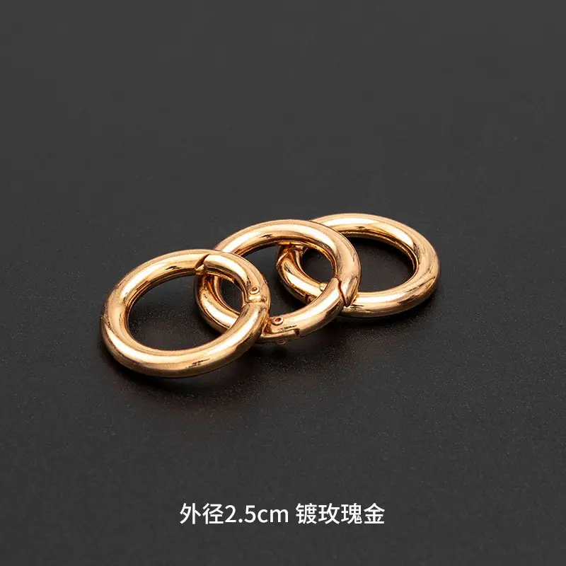 Gold Open Loop Rings for Women Jewelry Hooks - Image 2