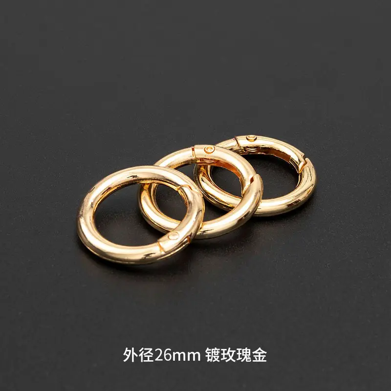 Gold Open Loop Rings for Women Jewelry Hooks - Image 3