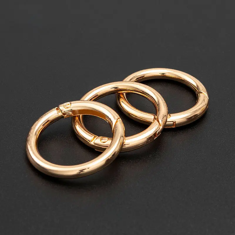 Gold Open Loop Rings for Women Jewelry Hooks - Image 4