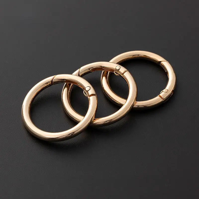 Gold Open Loop Rings for Women Jewelry Hooks - Image 9