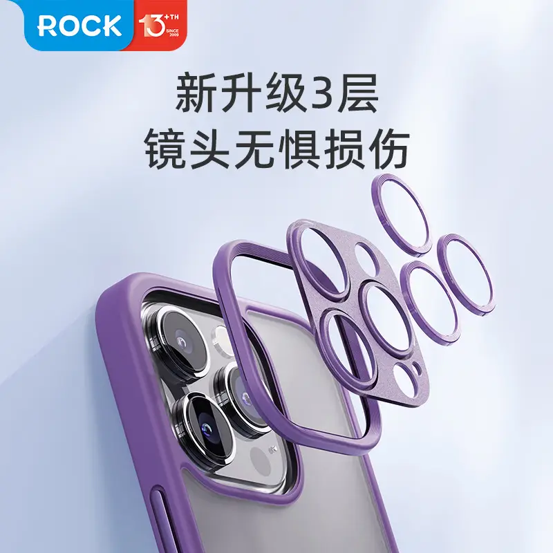 Magnetic iPhone Protective Case Purple
