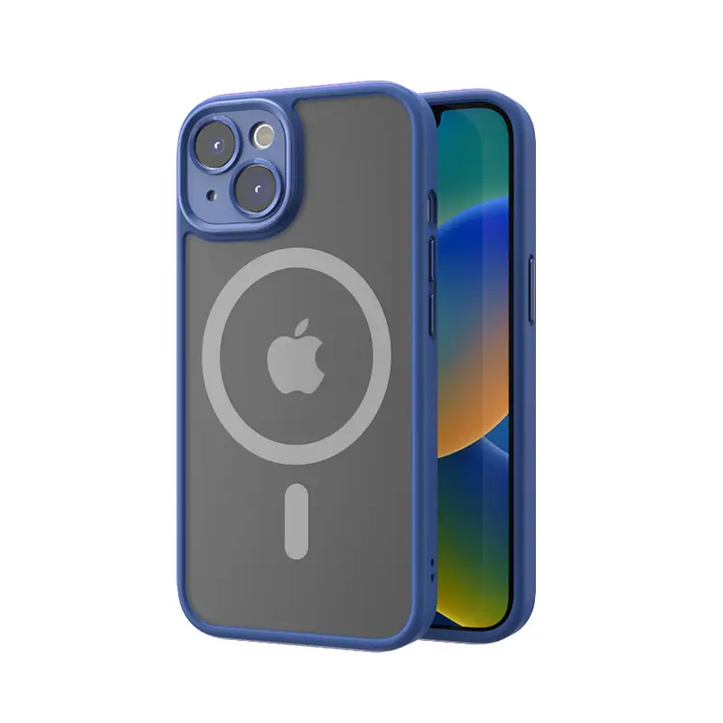 Magnetic iPhone Protective Case Purple