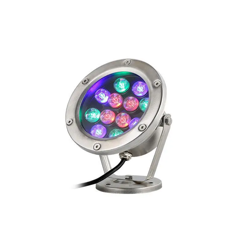 Outdoor LED Projection Light Waterproof 304 Steel Round - Image 5