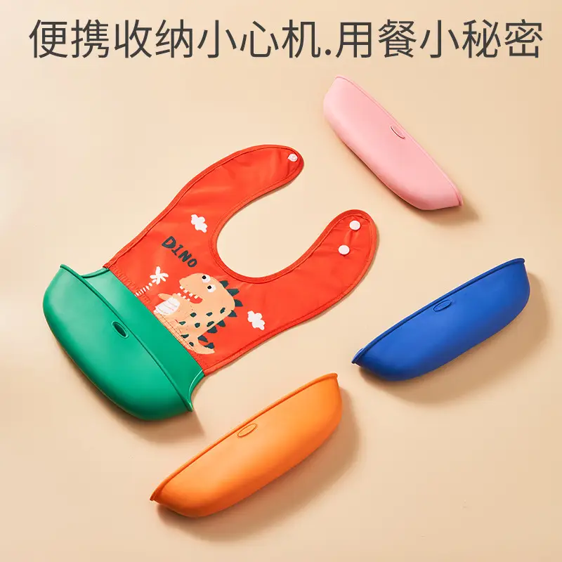 Baby Waterproof Bib for Eating Silicone Anti-Dirty - Image 18